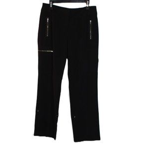 Chico's Black Cargo Pants Chico's Size 1